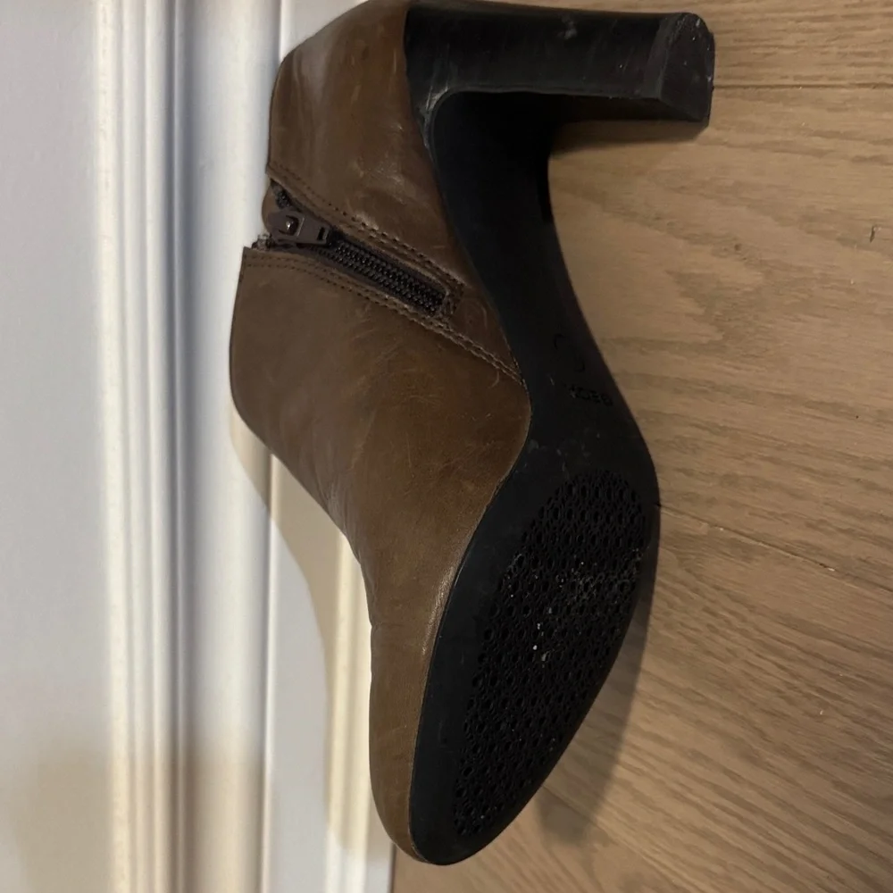 Dark Brown Women's GEOX Ankle Boots size 37 - Picture 8 of 13